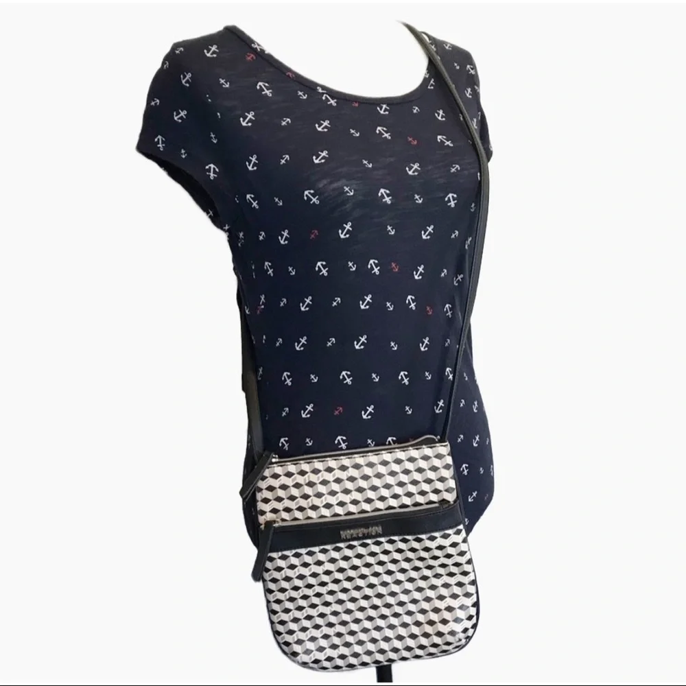KENNETH Cole Reaction Crossbody Retro Print